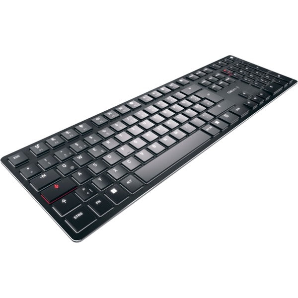 Cherry KW X ULP (μαύρο, γερμανική διάταξη, Cherry MX εξαιρετικά λεπτό προφίλ)