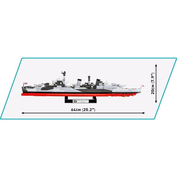 COBI HMS Belfast (Maßstab 1:300)