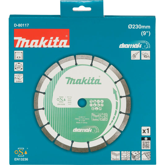 Makita D-80117 Δισκοκοπτικό 230x22,23 DIAMAK