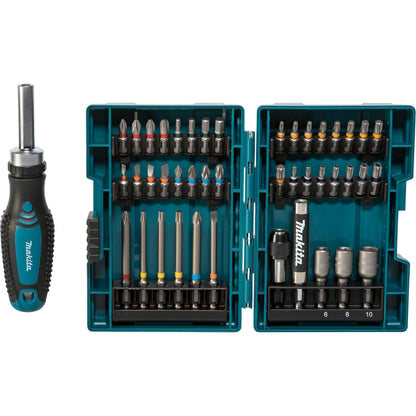 Makita E-25096 Σετ Bits με Ρατσένγκριφ 44 τμχ