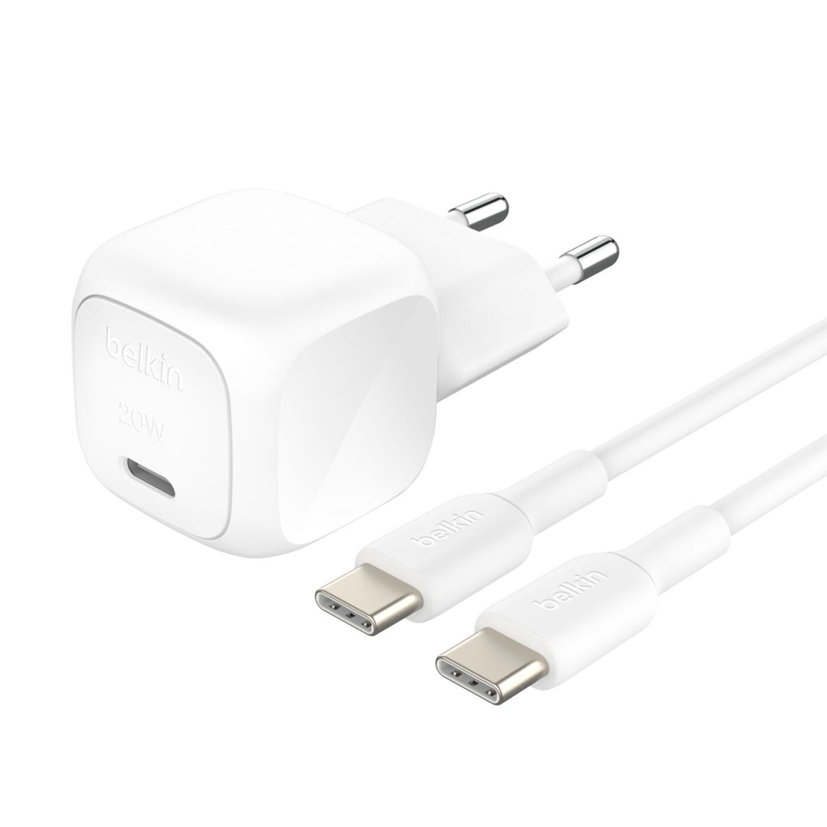 Belkin BOOST Charge USB-C 20W PD PPS 1m USB-C Cable WCA009KQ1MWH-B6