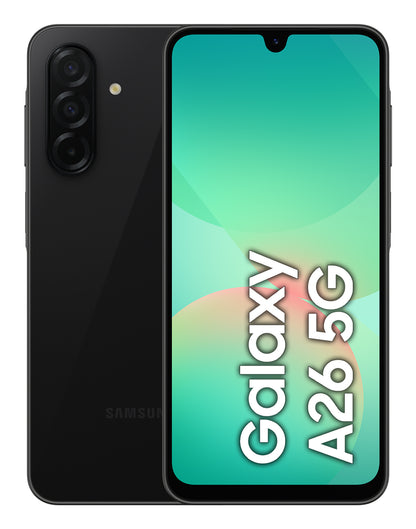 Samsung Galaxy A26 17 cm (6.7") Hybrid Dual SIM Android 15 5G USB Type-C 6 GB 128 GB 5000 mAh Black