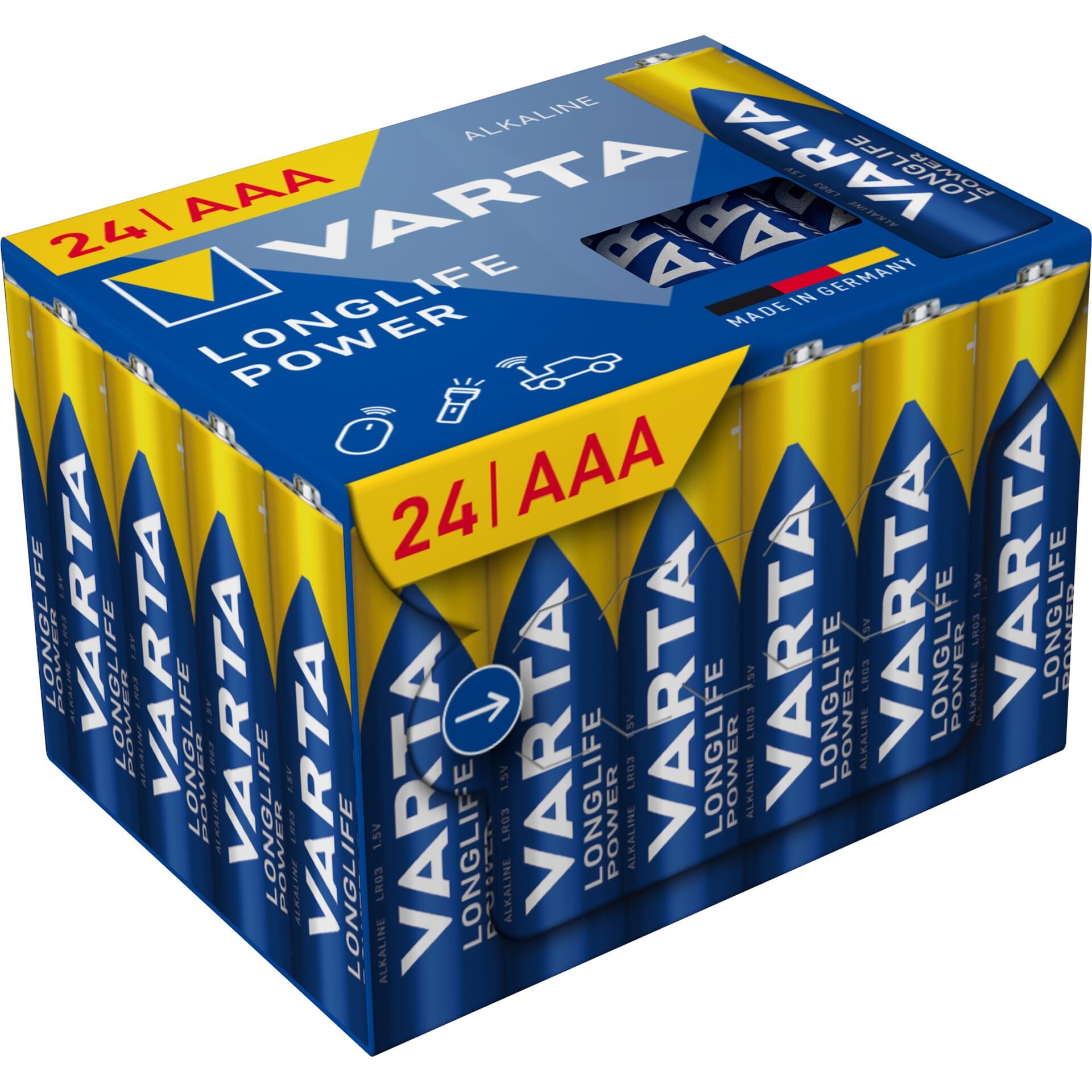 1x24 Varta Longlife Power AAA LR 3 Συσκευασία 24