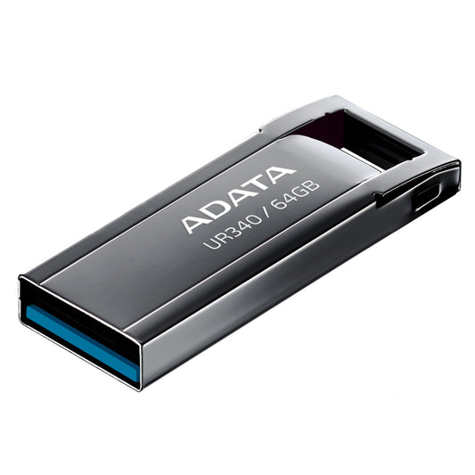 ADATA USB 3.2 UR340 Μαύρο 64GB AROY-UR340-64GBK