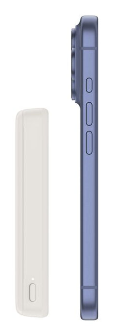 Belkin BoostCharge Slim 7.5W Qi2 Magnetic Power Bank 10000mAh – Sand (BPD017hqSA)