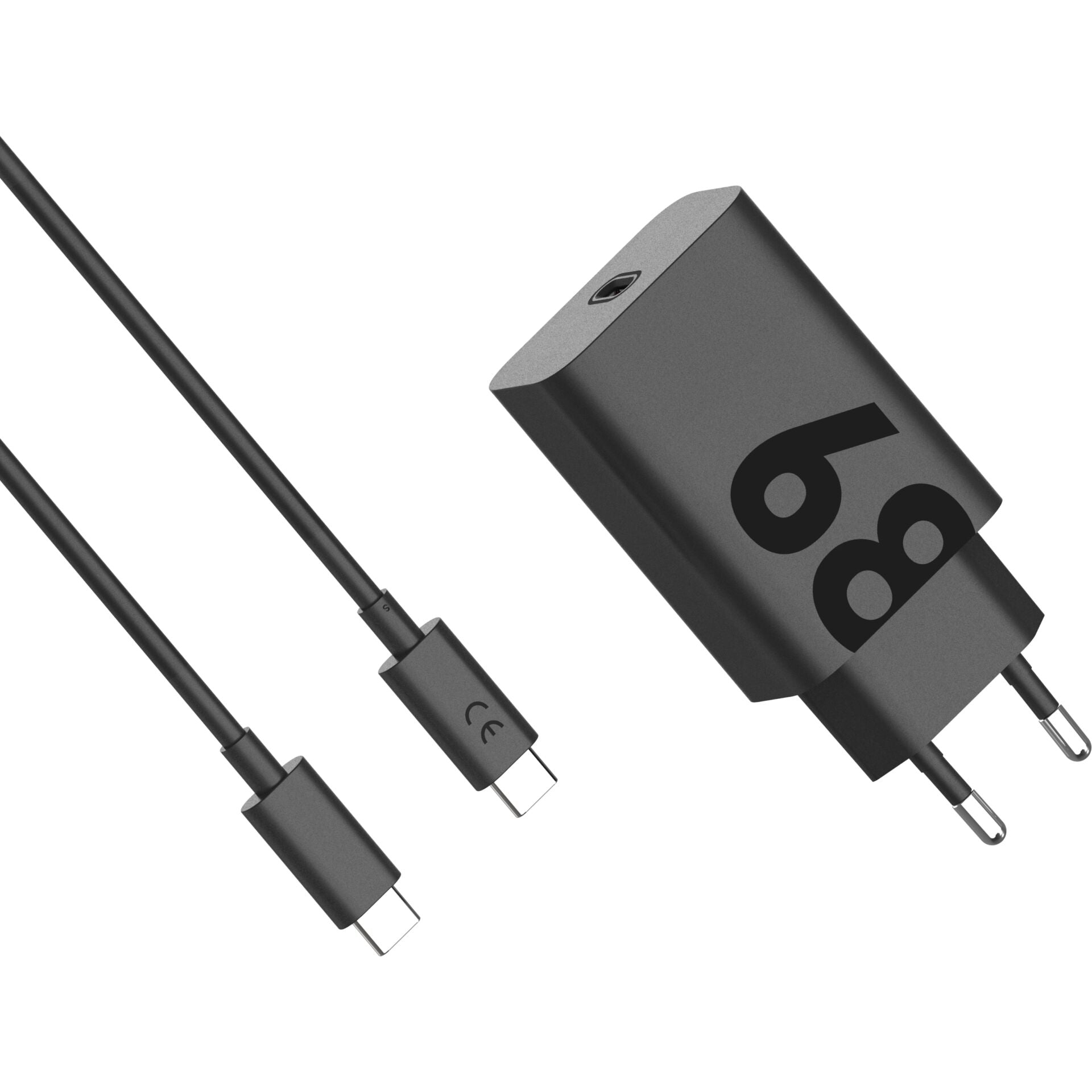 Φορτιστής Motorola TurboPower 68W USB-PD 3.0 GaN με καλώδιο USB-C