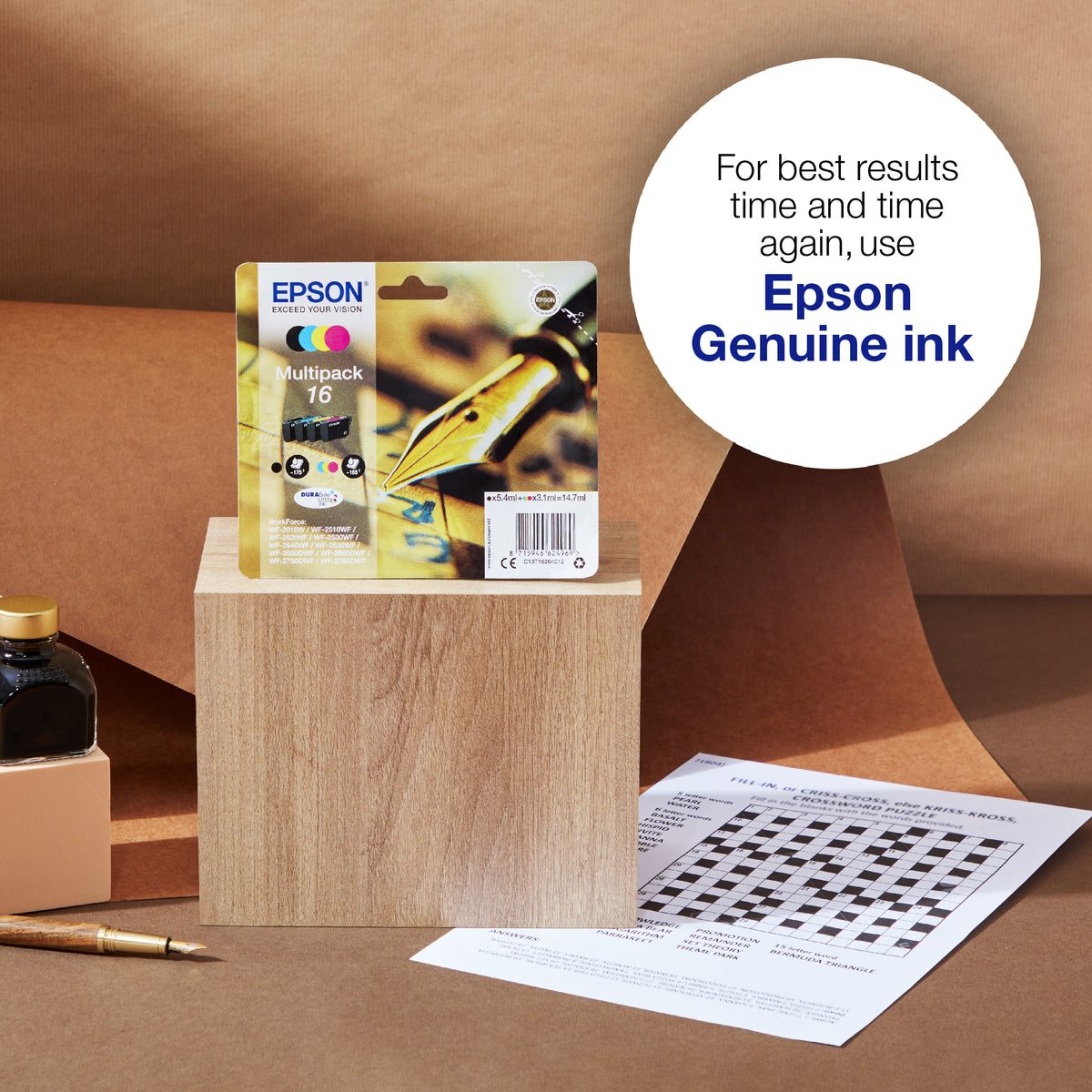 Epson ink cartridge XL yellow DURABrite Ultra T 163     T 1634