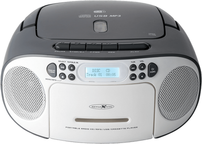 Reflexion RCR2260DAB Boombox Λευκό/Γκρι