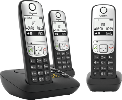 Gigaset A690A Trio Μαύρο