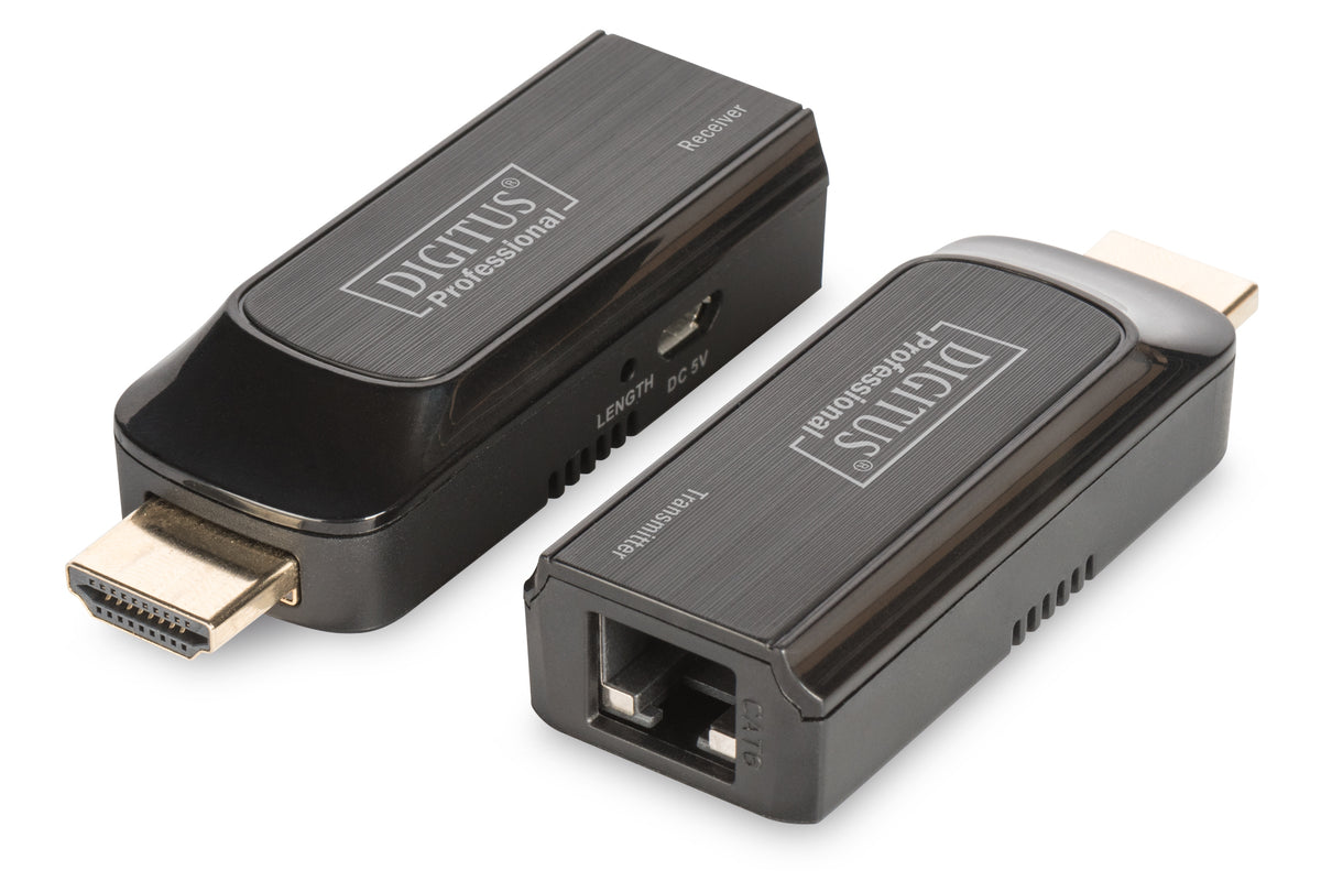 DIGITUS HDMI Extender Set Cat6/6a/7 Full HD bis 50m StromUSB