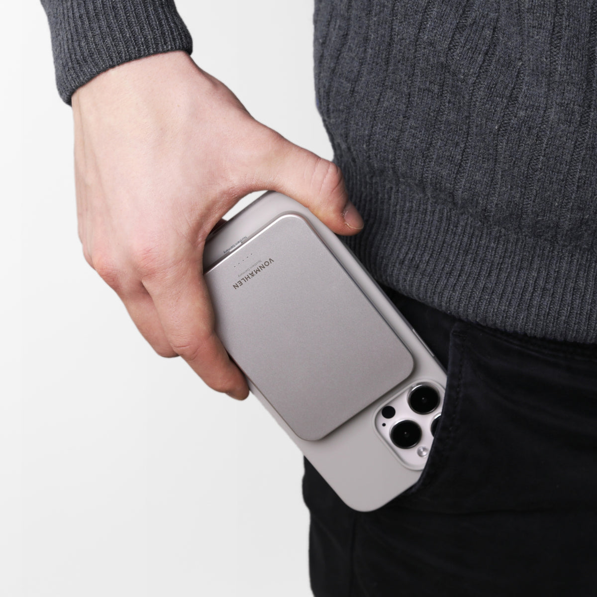 Vonmählen Evergreen Mag Magnetic Powerbank 5,000 mAh White
