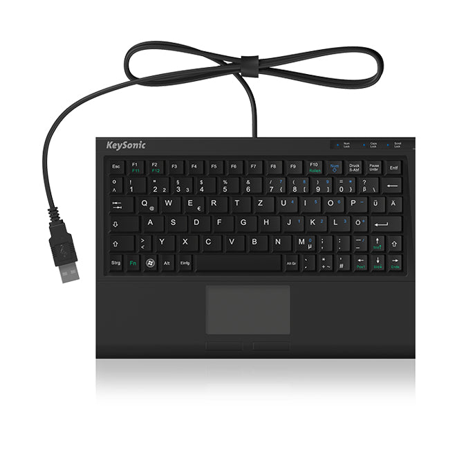 KeySonic Super-Mini-TAS, Smart-Touchpad, BK, ACK-3410 (US)