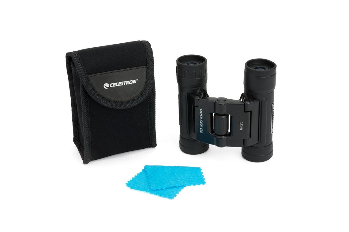 Celestron UpClose G2 10X25 binocular BK-7 Black