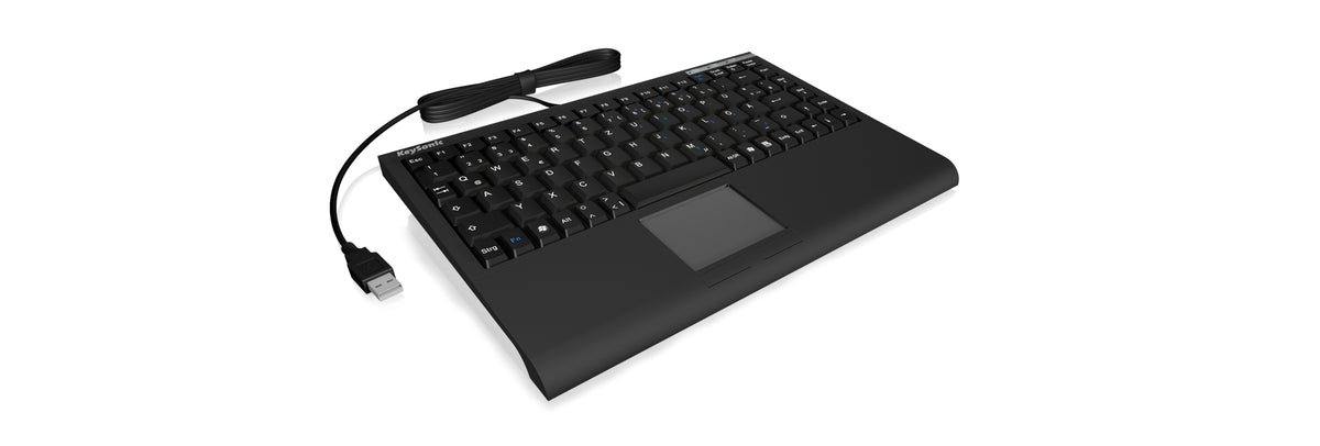 KeySonic Mini-TAS Smart-Touchpad SoftSkin, BK, ACK-540U+ (UK)