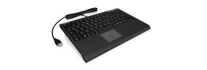 KeySonic Mini-TAS Smart-Touchpad SoftSkin, BK, ACK-540U+ (UK)