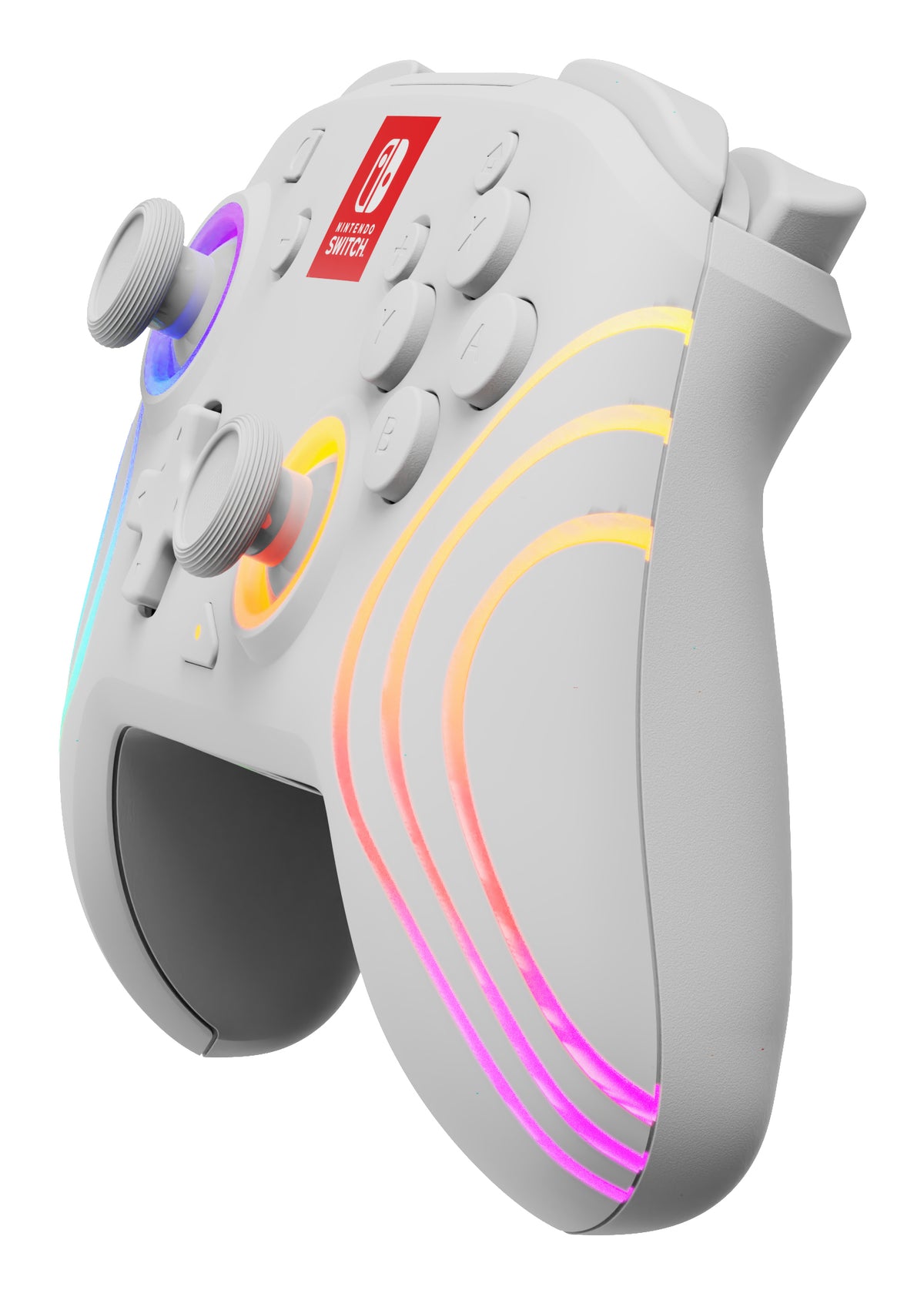 PDP Afterglow Wave Wireless Controller - White - Nintendo Switch