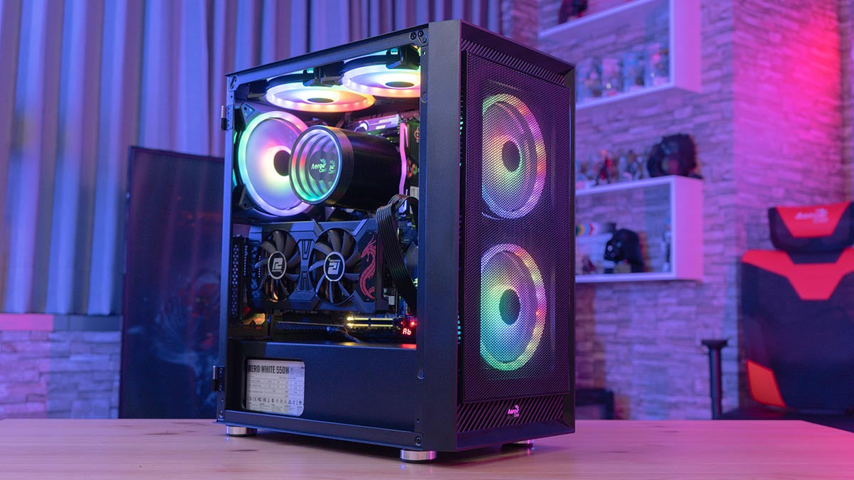 Housing Aerocool PGS Graphite-G-BK-v2 FRGB