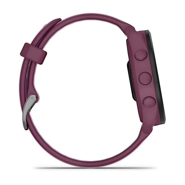 Garmin Forerunner 165 Music 1.2" (3.05 cm) AMOLED 43 mm Digital Touchscreen 390 x 390 pixels Purple GPS (Satellite)