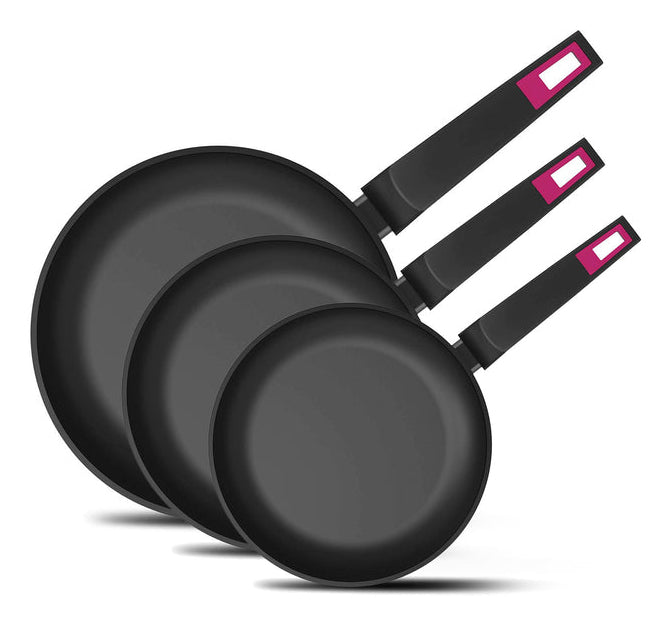 Frying pans Set of three 18/22/26cm Taurus Best Moments
