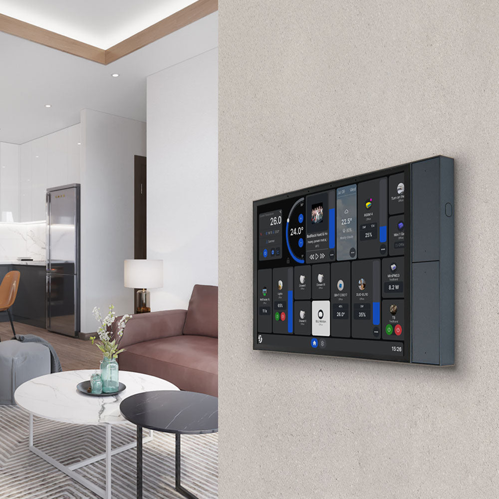 Shelly Wall Display XL Control Panel, Grey