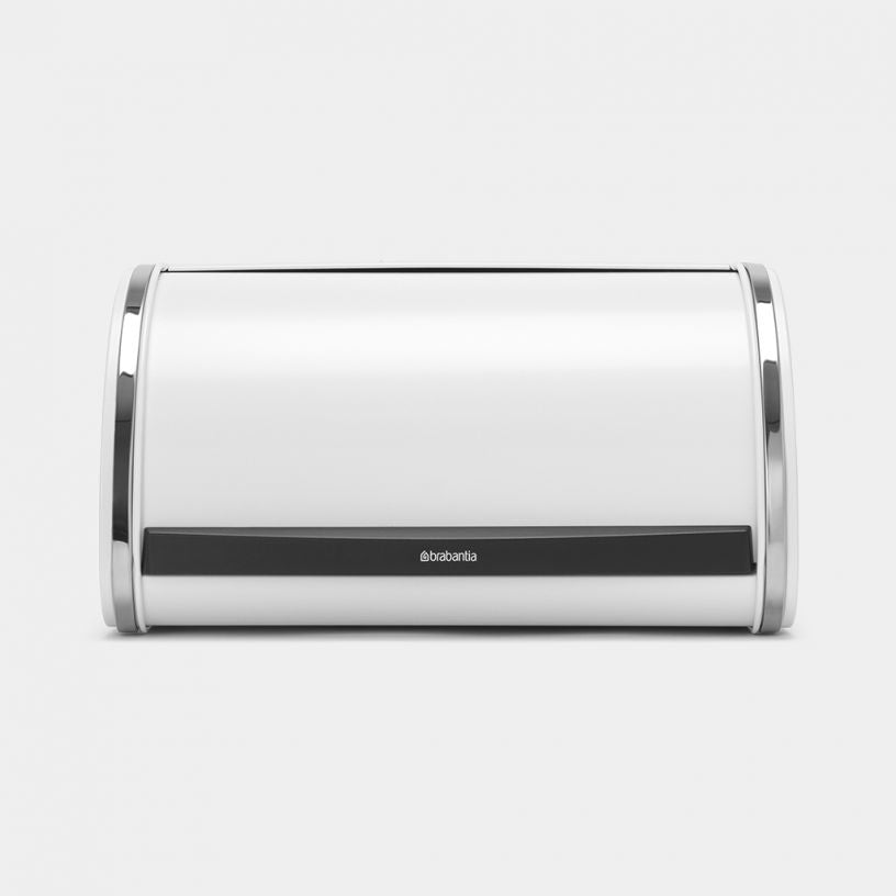 Brabantia Roll Top Bread Bin white, medium