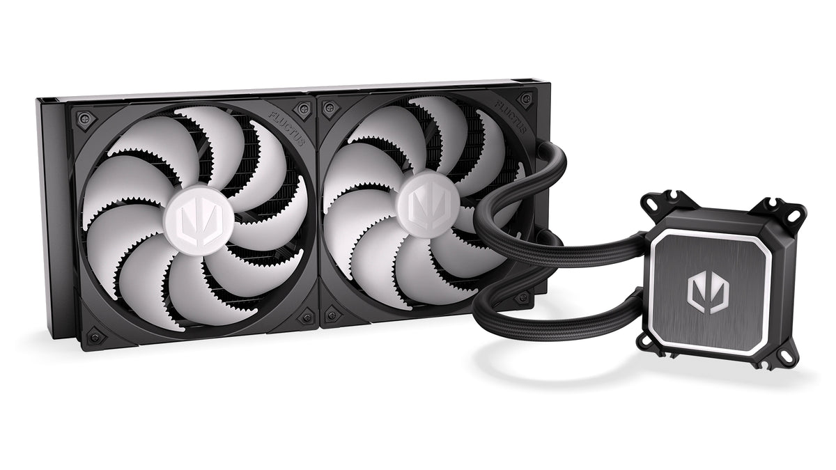 ENDORFY Navis F280 ARGB Computer case All-in-one liquid cooler 14 cm Black - 1 pc