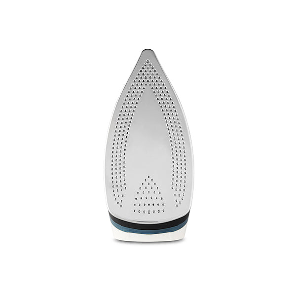 Zelmer ZIR0500 Dry & Steam Iron with Stainless Steel Soleplate, 1100 W, Black/Blue/White