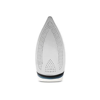 Zelmer ZIR0500 Dry & Steam Iron with Stainless Steel Soleplate, 1100 W, Black/Blue/White