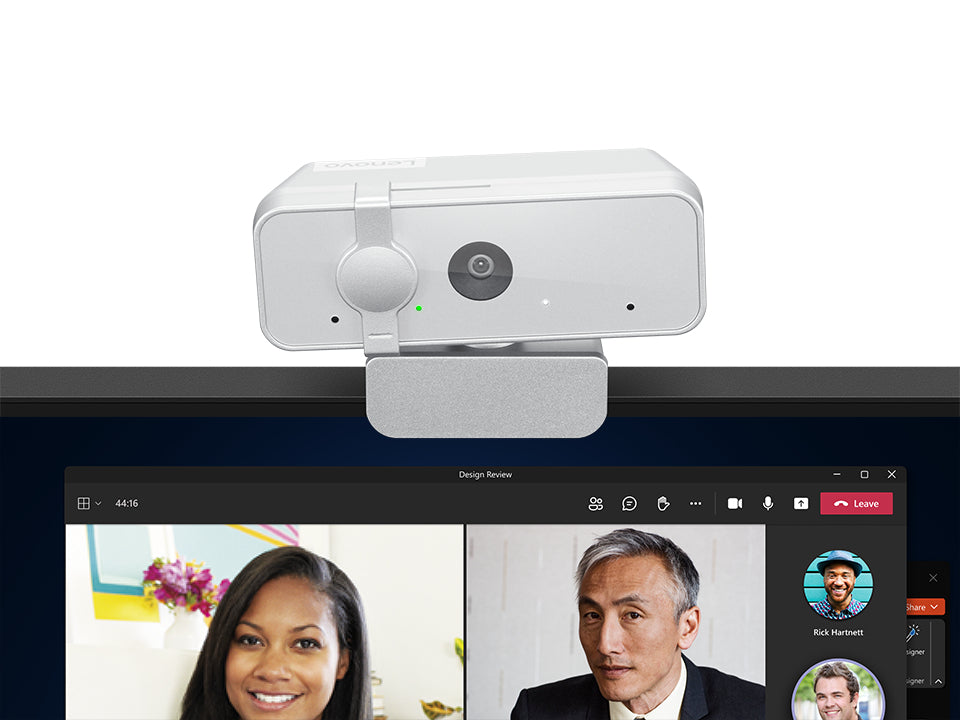 Lenovo 310 Webcam 1920 x 1080 Pixels USB 2.0 White