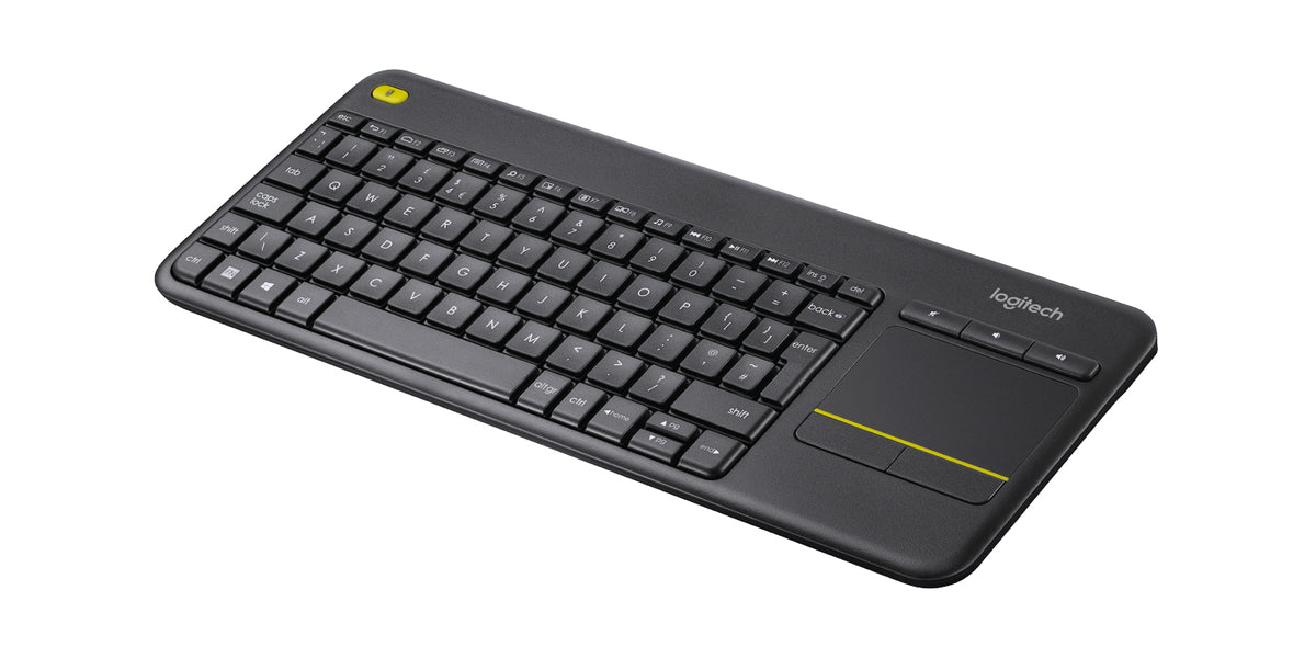 Logitech K400 Plus keyboard RF Wireless Dutch Black