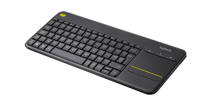 Logitech K400 Plus keyboard RF Wireless Dutch Black