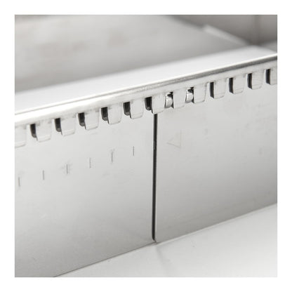 De Buyer Patisserie Frame steel adjustable 21-40 cm square