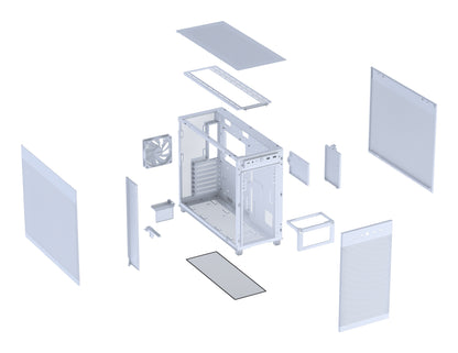 ASUS PRIME AP303 Mesh Midi Tower White