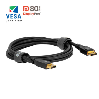 Club3D DP Cable 2.1 DP80 Certified 2m 10K/8K/4K St/St Retail
