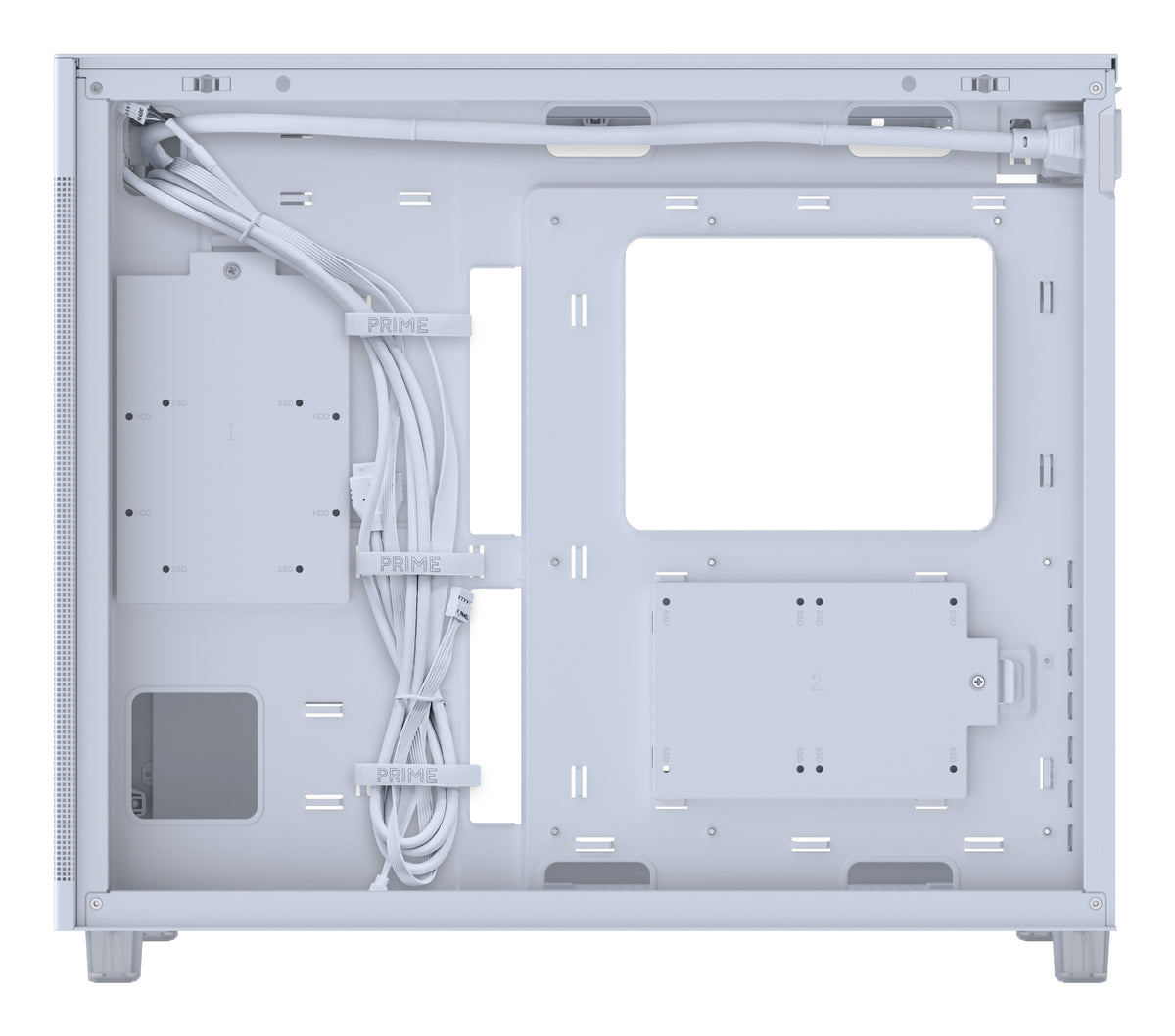 ASUS PRIME AP303 Mesh Midi Tower White