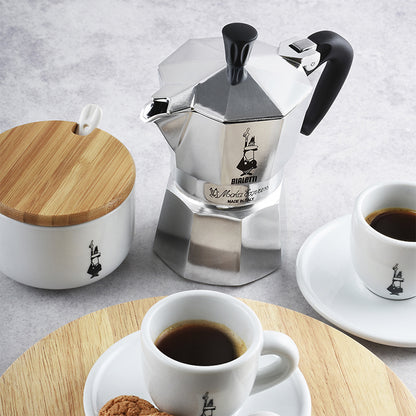 Bialetti Moka Express Καφετιέρα Μόκα 0,3 λίτρα Αλουμίνιο, Μαύρο