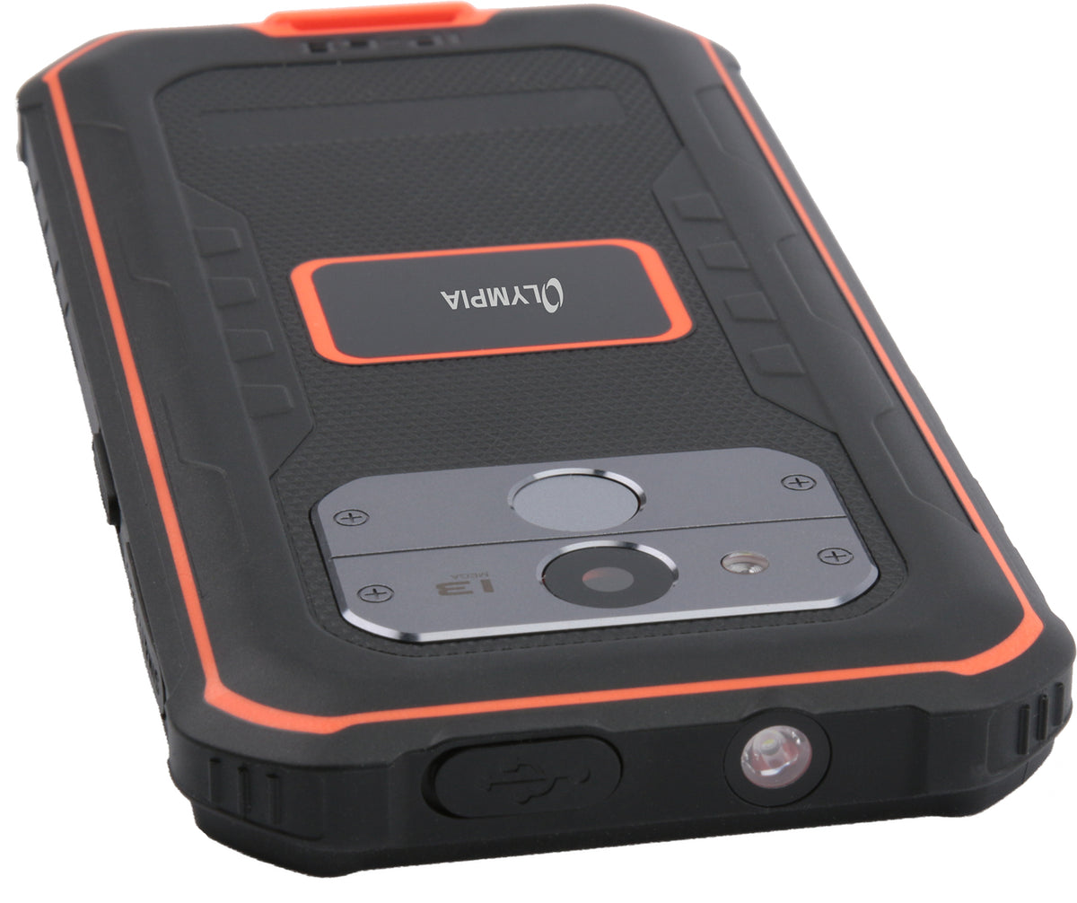 Olympia Smartphone TREK Outdoor IP68 (sw/or)