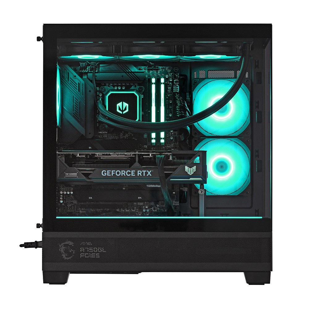 Actina 5901443416449 PC AMD Ryzen™ 7 7800X3D 32 GB DDR5-SDRAM 1 TB SSD NVIDIA GeForce RTX 5070 Windows 11 Home Midi Tower Black