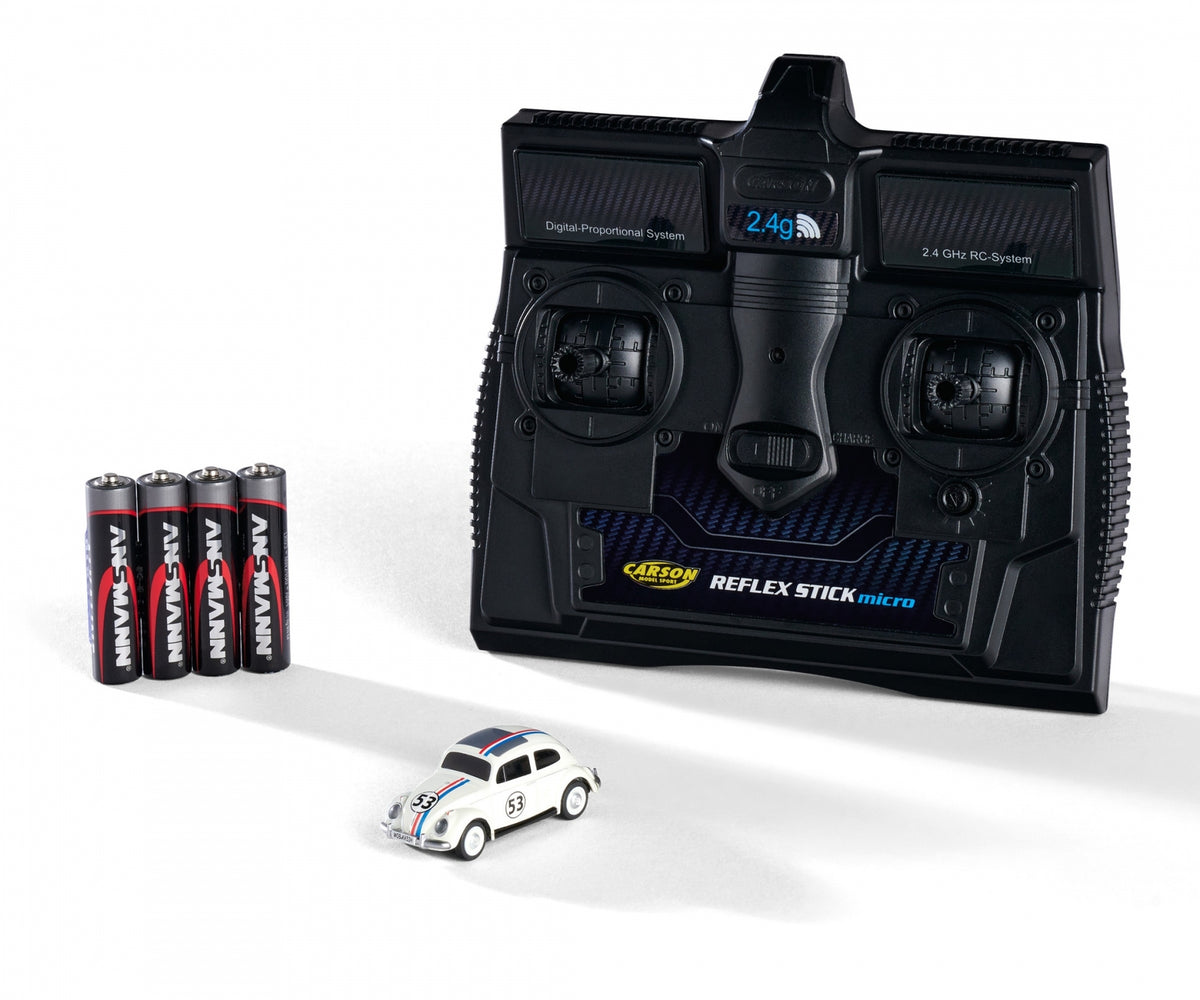 Carson 1:87 VW Beetle Rally 2.4G 100% Ready-to-Run