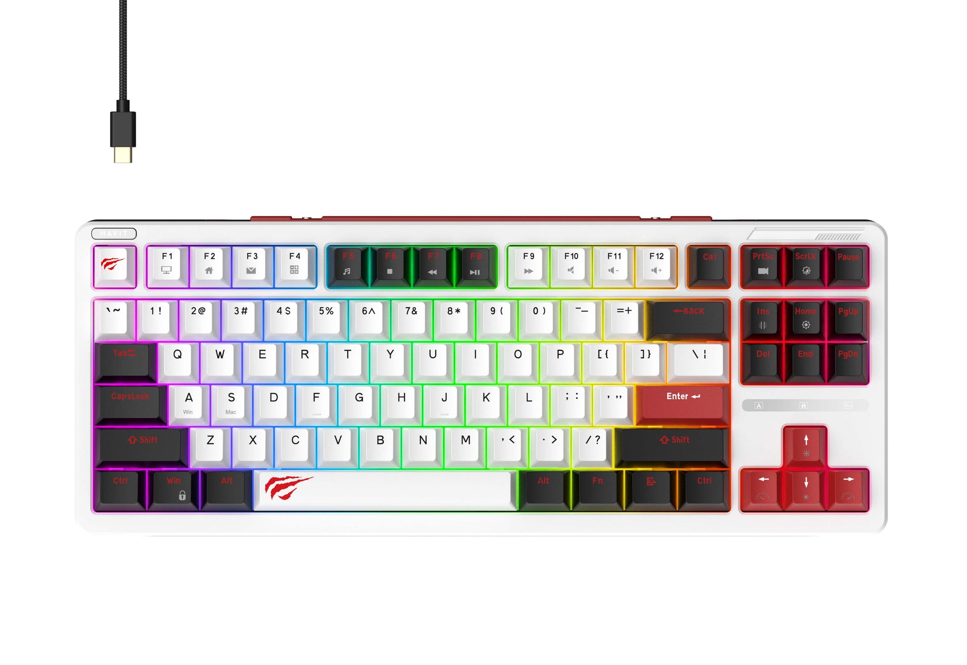 Πληκτρολόγιο gaming Havit KB902L
