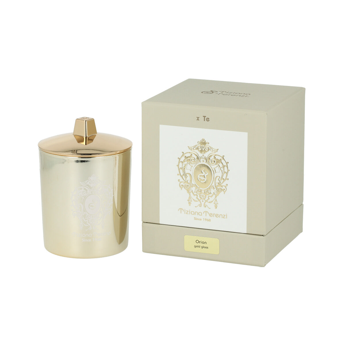 Tiziana Terenzi Orion Scented Candle in Gold Glass 170 g (unisex)