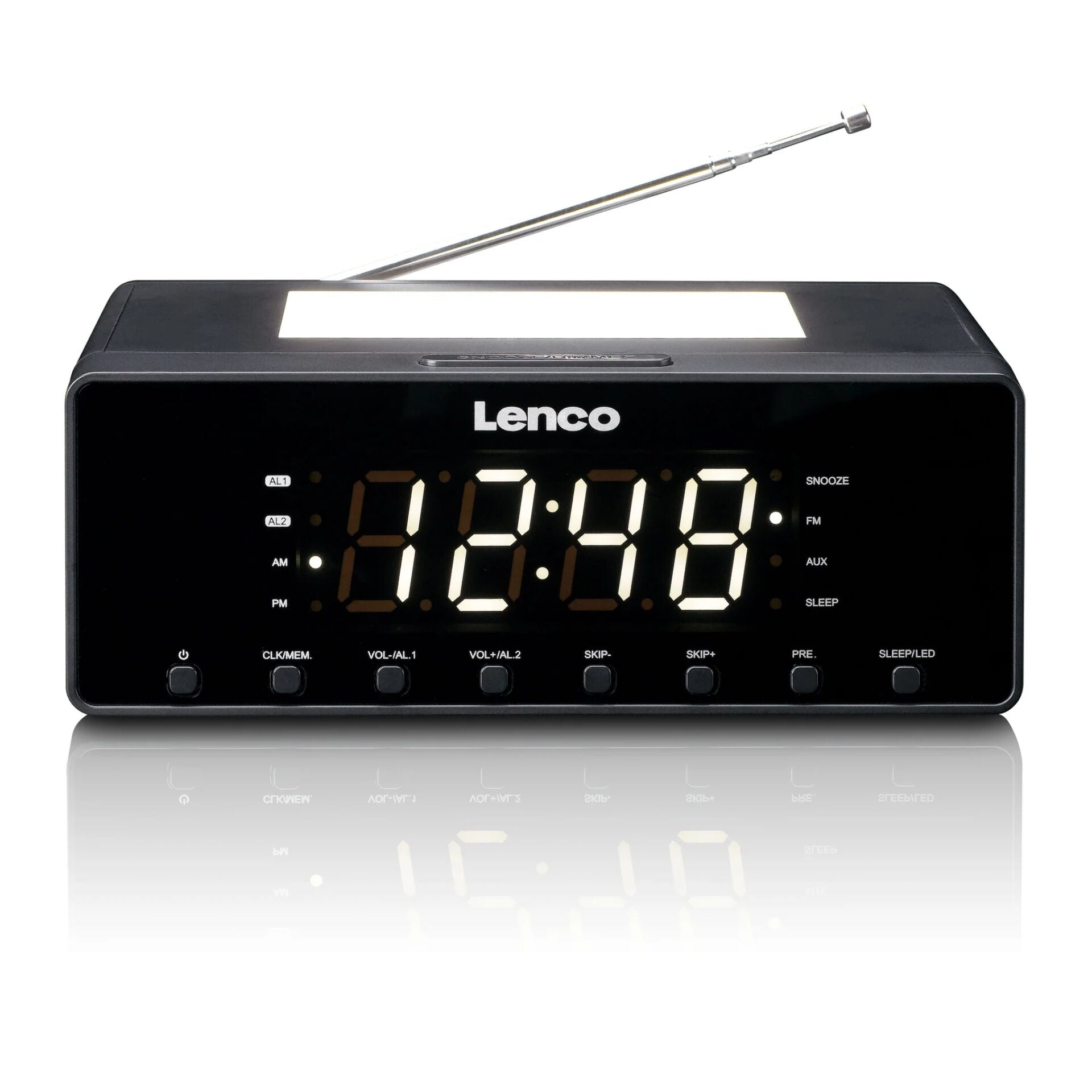 Lenco CR-540BK Μαύρο - Ραδιοκασετόφωνο και Bluetooth