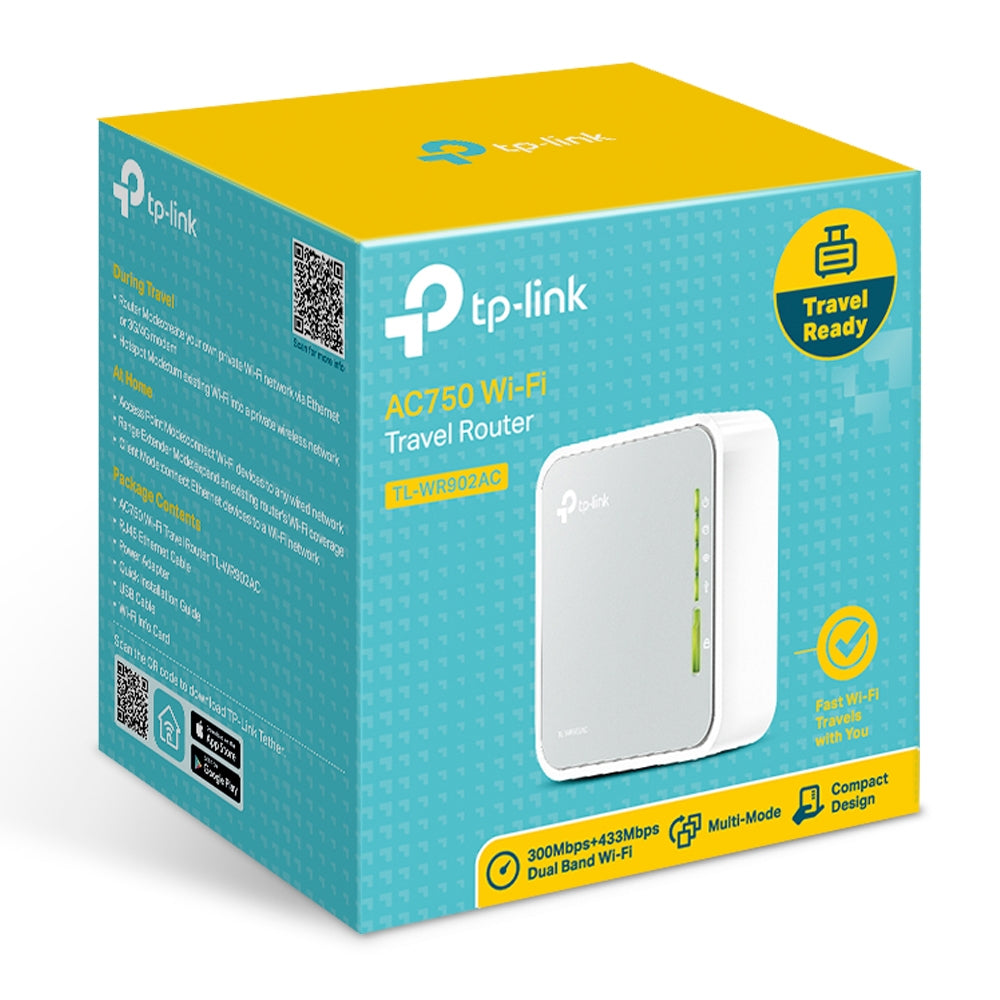 TP-Link TL-WR902AC Pocket Router AC750