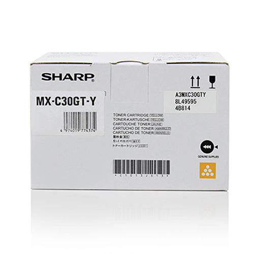 Sharp Toner Yellow Gelb (MXC30GTY)