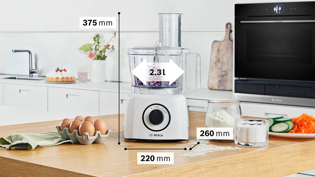 Bosch MCM3230W Food Processor 800 W 2.3 L White