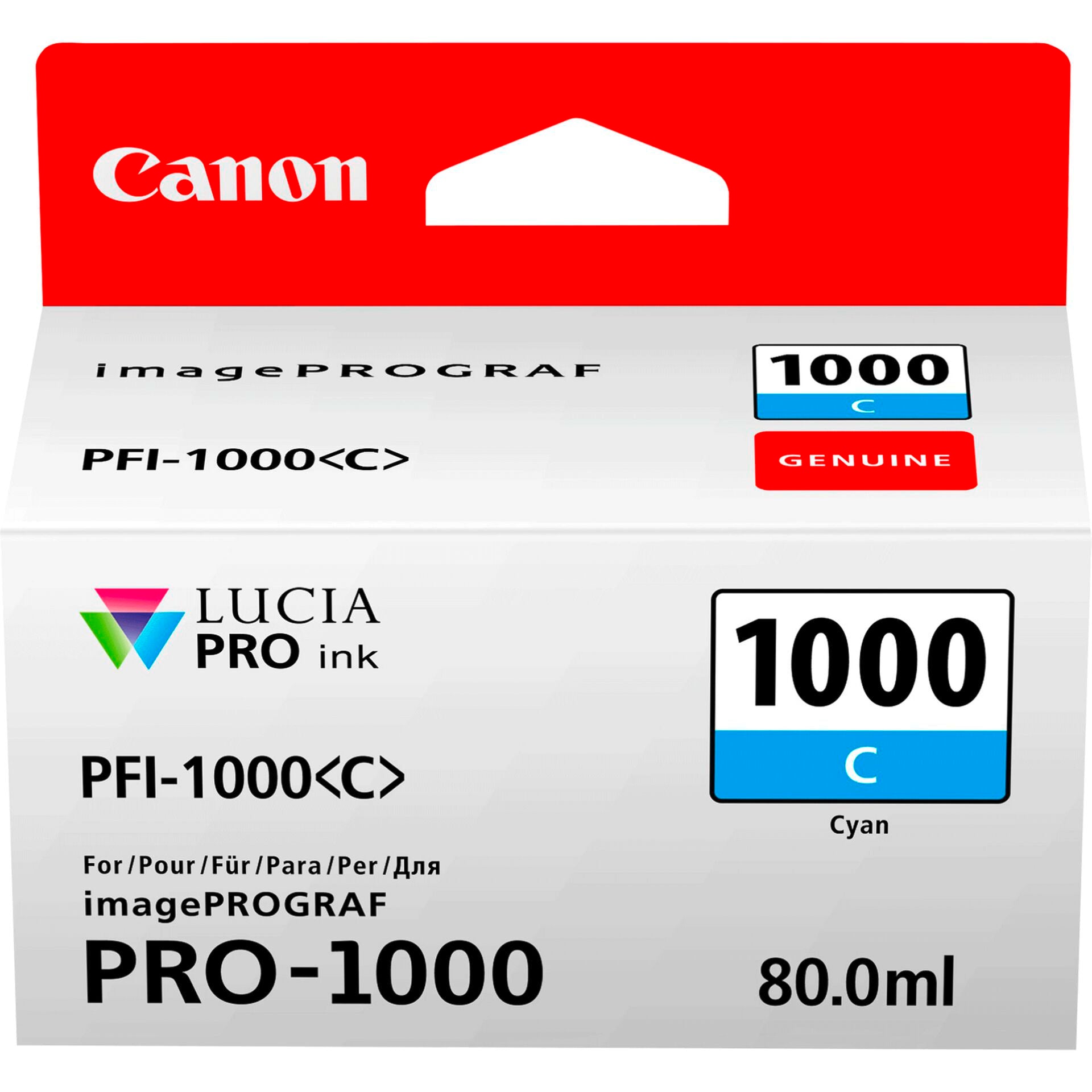 Canon PFI-1000 C Κυανό Μελάνι