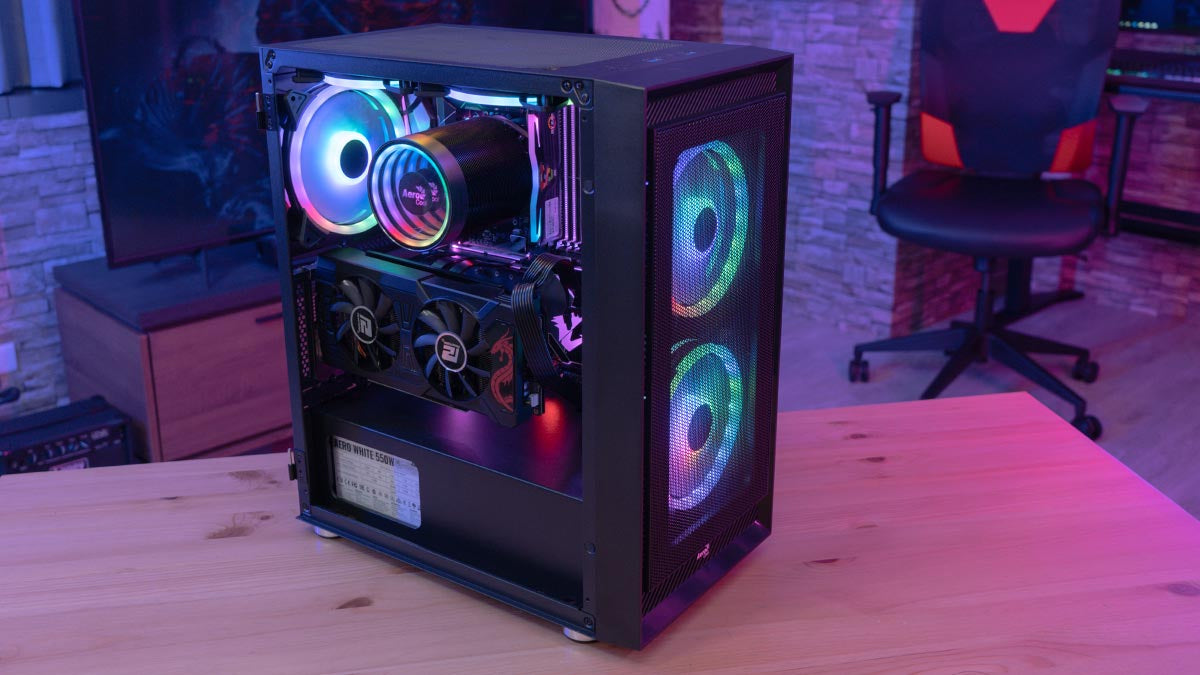 Housing Aerocool PGS Graphite-G-BK-v2 FRGB