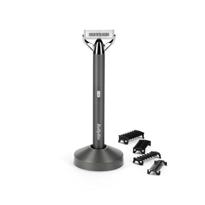 Κουρευτική Μηχανή Γενειάδας BaByliss Super-X Metal OT996E με Μπαταρία, 0,5-5 χιλ. Υγρή και Στεγνή Χρήση, Ασημί