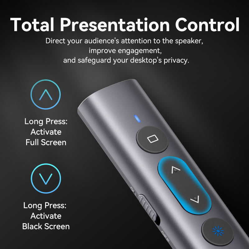 Vention presentation pointer with green laser