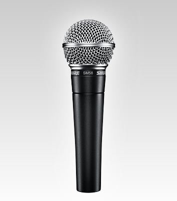 Shure SM58 Μαύρος (Μαύρο) Μικρόφωνο στούντιο